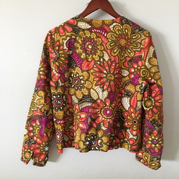 Vintage Laura Ashley Blazer Sz PL - Picture 2 of 7